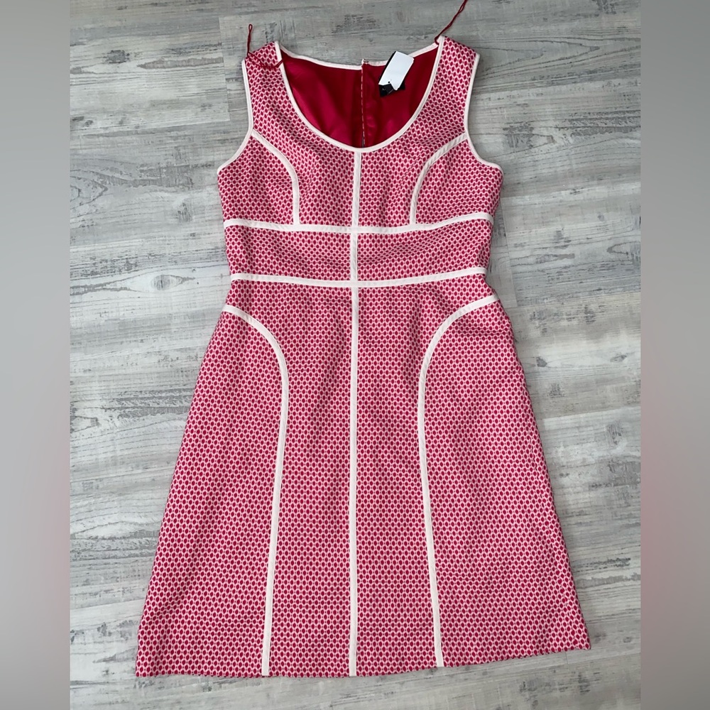 Vintage pink and white dress
